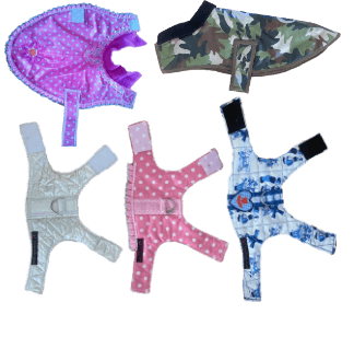 Tuigjes/dekjes kleine hondjes
