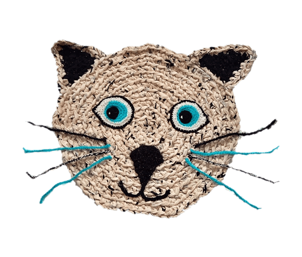 Kattenmatje ecru S/M