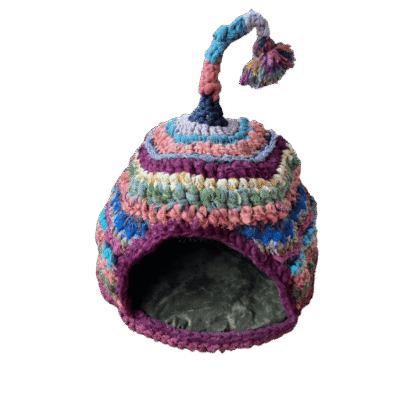 Katten-iglo gekleurd (maat XL) GERESERVEERD