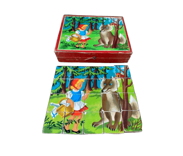 Puzzel vintage sprookjes Hermann Eichhorn 6in1 (20 blokken) - Afbeelding 10