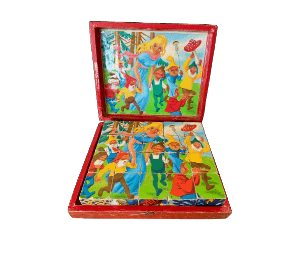 Puzzel vintage sprookjes Hermann Eichhorn 6in1 (20 blokken) - Afbeelding 3