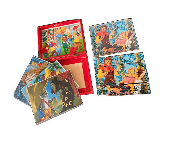 Puzzel vintage sprookjes Hermann Eichhorn 6in1 (20 blokken) - Afbeelding 9
