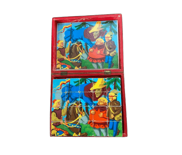 Puzzel vintage sprookjes Hermann Eichhorn 6in1 (20 blokken) - Afbeelding 4