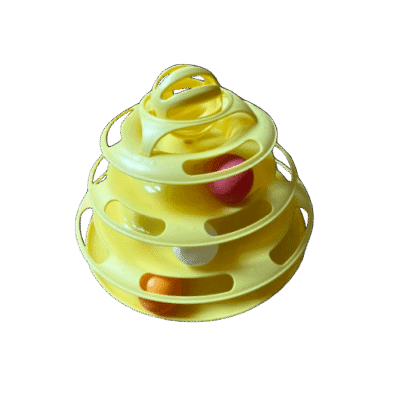 Speeltoren kat