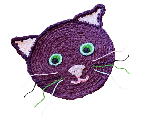Kattenmatje paars XL - Afbeelding 2